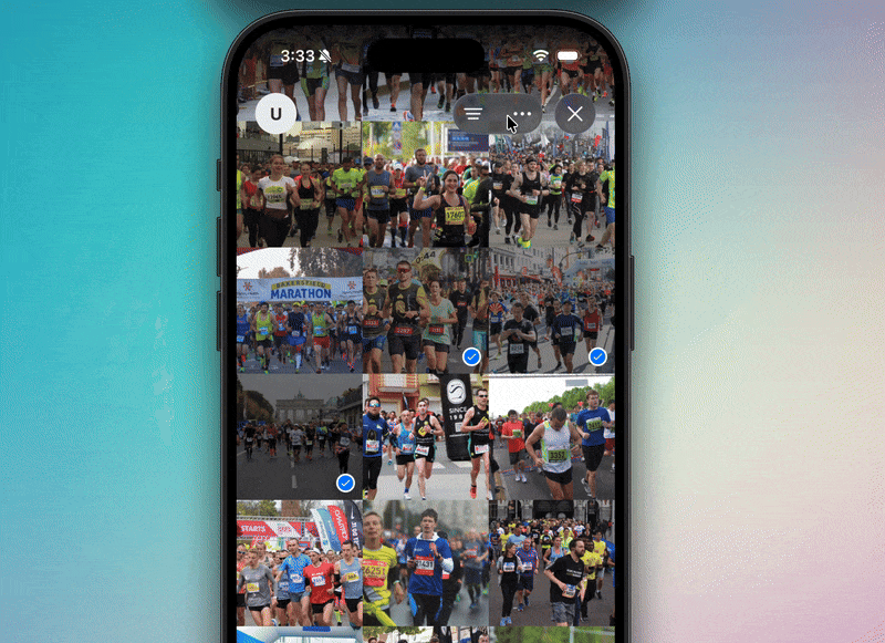 CoreViz Studio Mobile Interface
